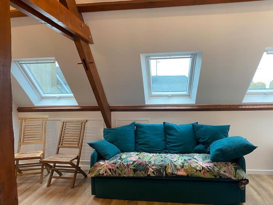 Maison du Cap Lihou Granville, Quartier Historique Extérieur photo